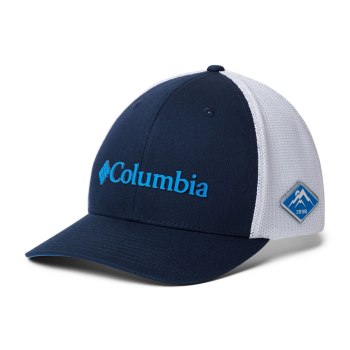 Columbia Mesh Ball, Gorras Azul Marino Blancos Para Mujer | 587920-IJE